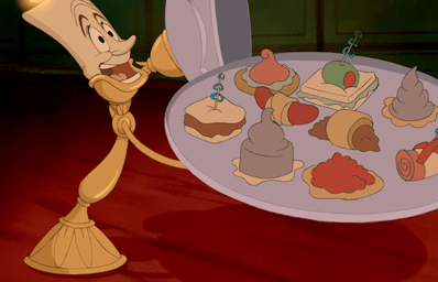 The Perfect Holiday Menu Beauty and the Beast Appetizer