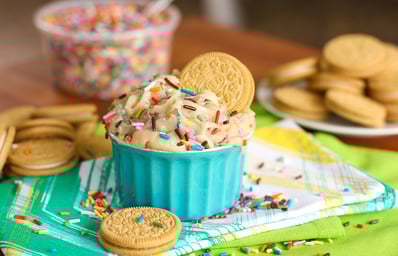 PARADE funfetti eggless sugar cookie dough dip
