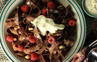 CCKEL310 chocolate pasta with chocolate hazelnut cream