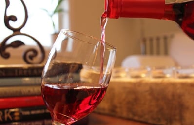pouring