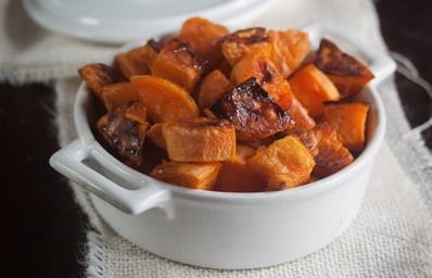 maple roasted sweet potatoes Allyson Kramer1 700x811 2