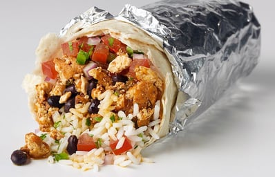 Burrito Stock Photo