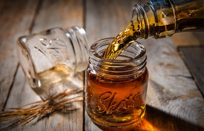 mason jar shot glass