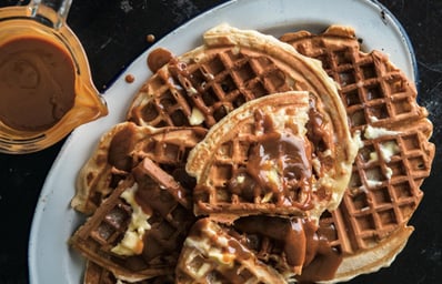banana waffles