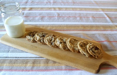 cookies on wooden board resized