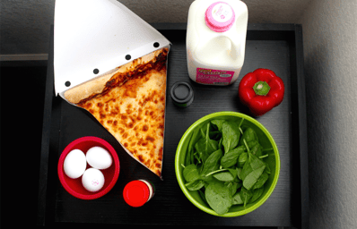pizza scrambled ingredients