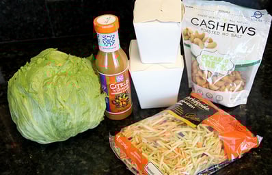 orange chicken lettuce wraps 1