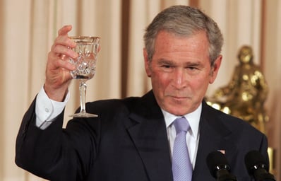 george w bush saul loeb afp