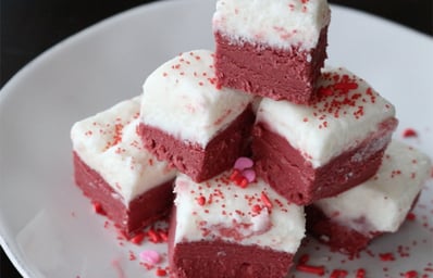 Red Velvet Fudge