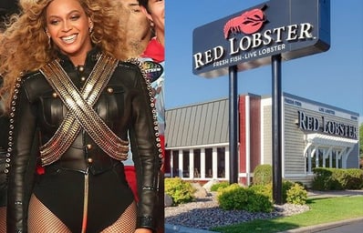 Beyonce Red Lobster Getty