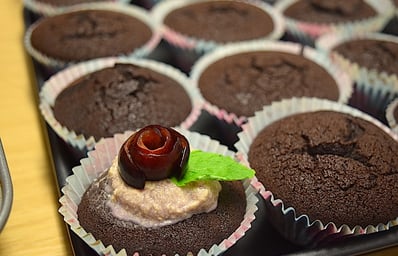 choc cupcakes