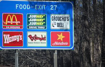 Fast foodsign
