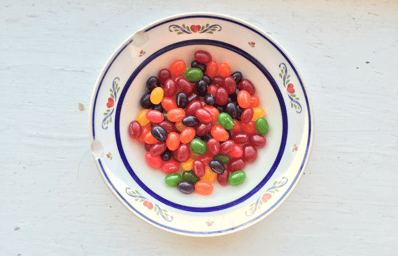 bowl of jelly beans
