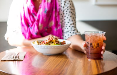 Bowl and Juice Together Winter 2016 Photo courtesy Cava Grill
