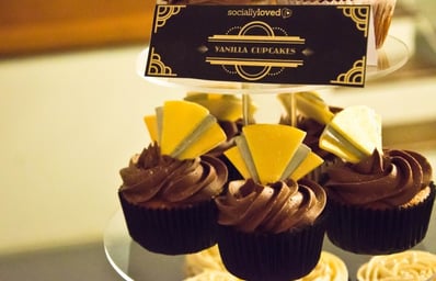 Vanilla Cupcakes at Gatsby at the Capitol e1455597252716