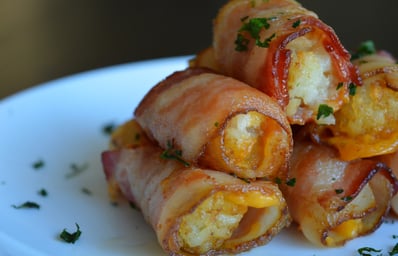 Bacon Tater Tot Poppers Funtanilla
