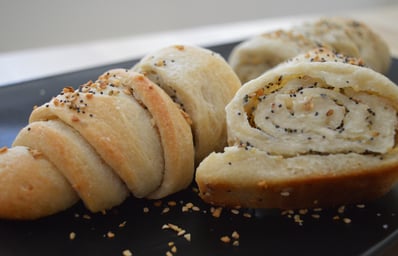 Everything Bagel Rollups Funtanilla