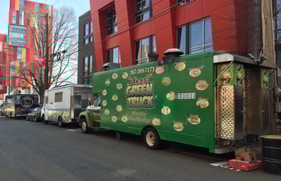 sexy green truck