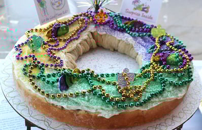 Sweet and Treats King cake 1