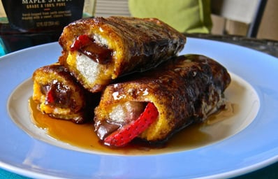 NUTELLA French Toast Roll Ups