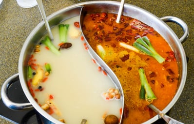 hot pot broth Photo by Vylana Trang