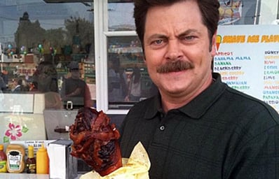 r ron swanson turkey leg