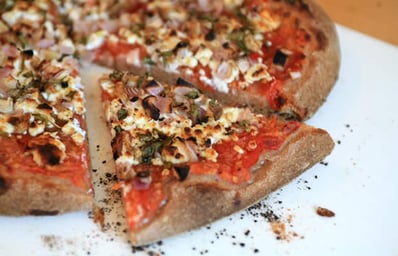 homemade pizza