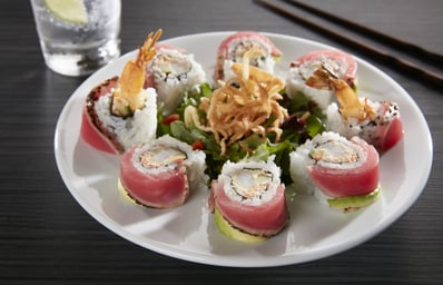Ultimate Shrimp Tempura Salad e1450099637776