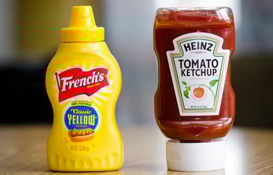 ketchup and mustard by benard wen