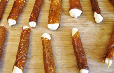 Orange cream filled Honey Crisp 1