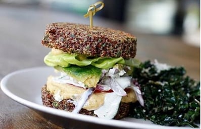 True Food Kitchen Quinoa Burger
