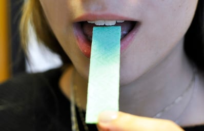 chewing