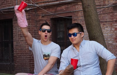 Partying