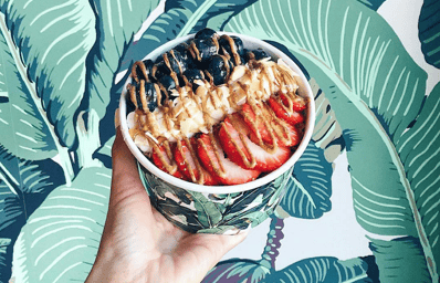 acai flower bowl