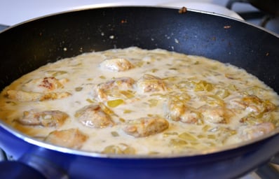 GreenChickenCurry08MilkMixed1