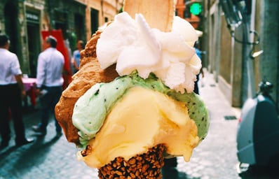 Study Abroad gelato