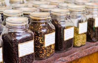 Jars of tea