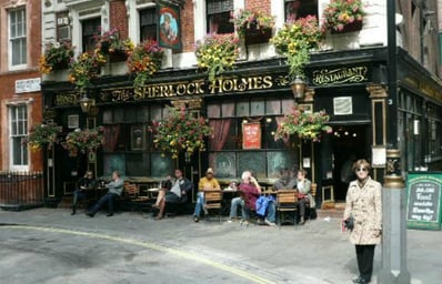 sherlock holmes pub