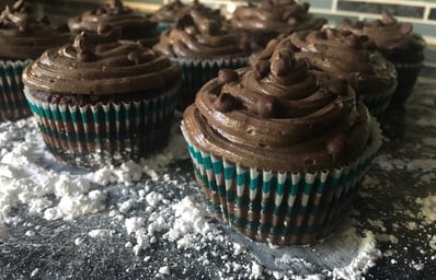 Chocolate Nutella Cupcake