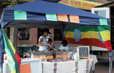 Ithaca Fest vendor