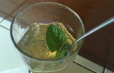 Stirring in mint