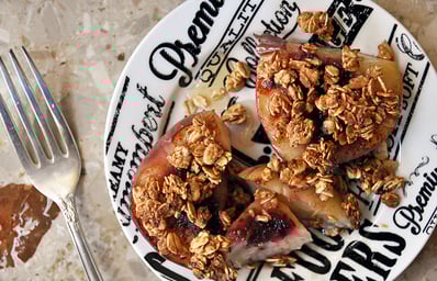 Granola Peaches 2