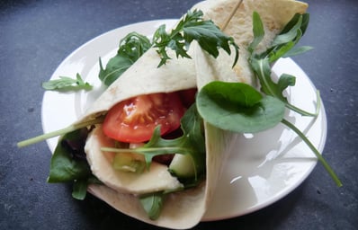 caprese with toothpick