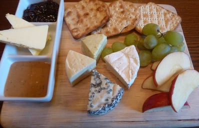 Welsh cheese board