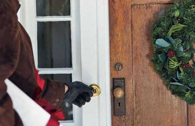 ringing the doorbell