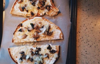 mushroom pizza