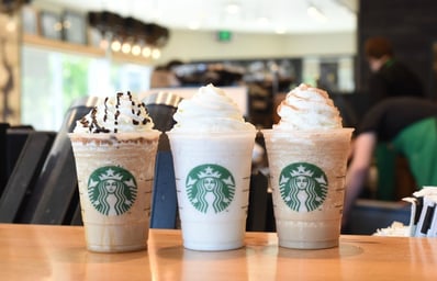 sfl 3 frappuccinos at starbucks on friday through monday 20150701