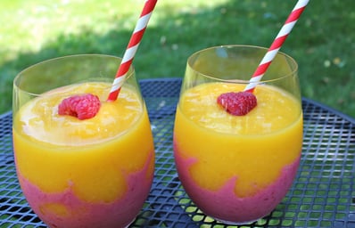 Raspberry Mango Smoothie Abigail Wilkins