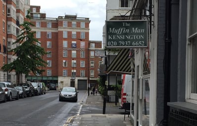 Muffin man sign