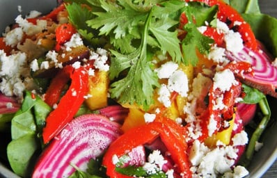 chopped salad Tess van Donkelaar